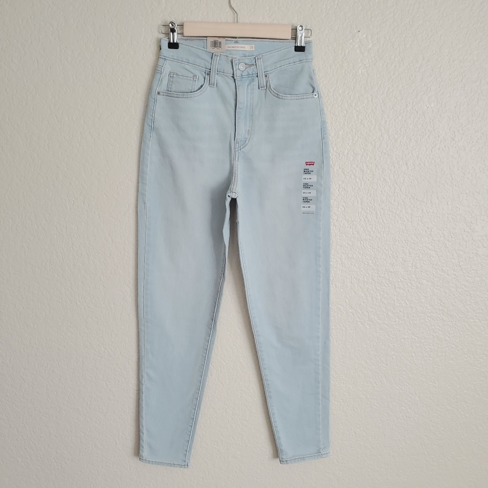 Levi's Taper High Waisted Rise Jeans - Picture 9 of 11